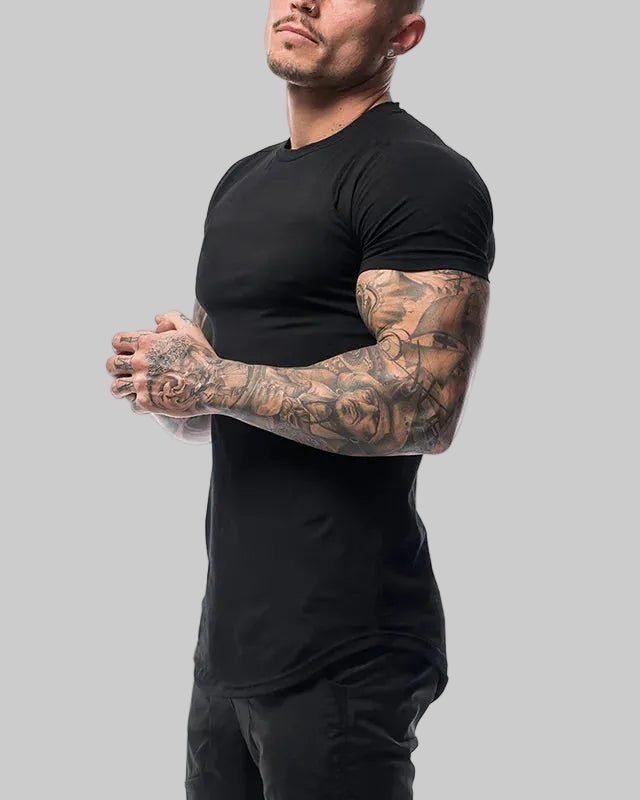 Compression-Top Tee | Cotten