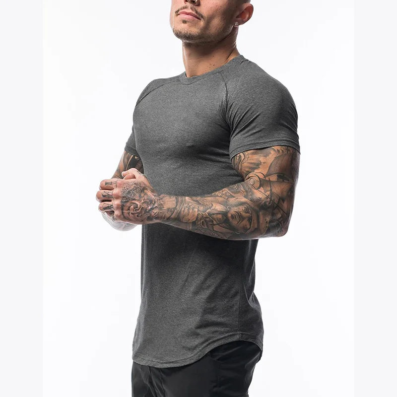 Compression-Top Tee | Cotten